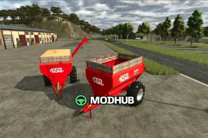 Masal 90 FS25 Anhänger Mod - Leistungsstark und Geräumig