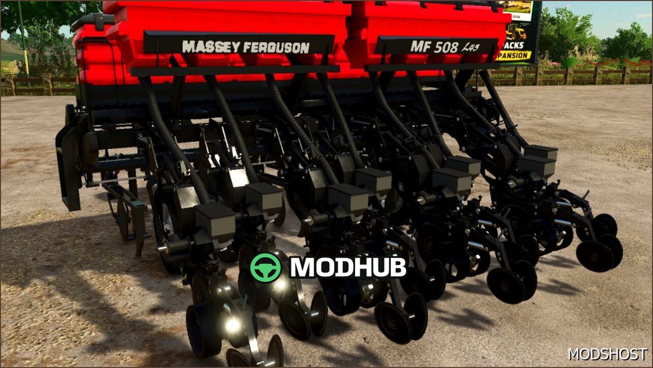 Масштабний Massey Ferguson 508 FS25 Сіялка Мод