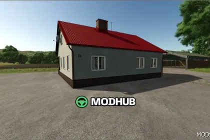 Великий польський будинок FS25 - затишний та функціональний