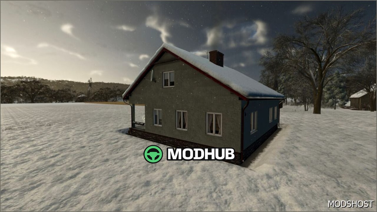 Duży polski dom FS25 - Przytulny i funkcjonalny