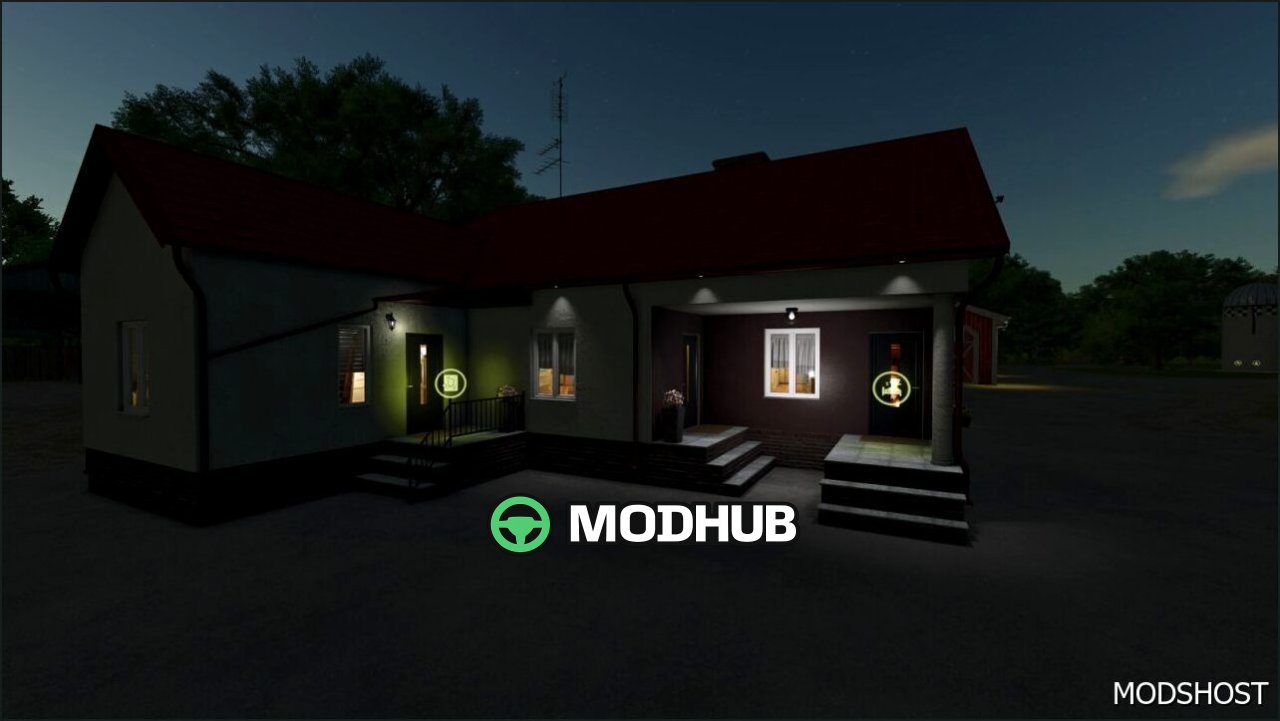 Duży polski dom FS25 - Przytulny i funkcjonalny