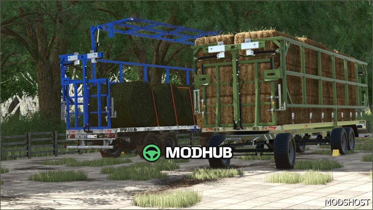 Fliegl DPW210 FS25 Niesamowity Mod Zgarniacza