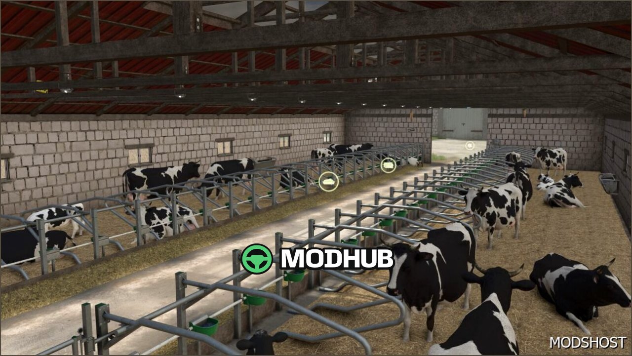 Polski Nowoczesny Obora FS25 - Stylowy i Funkcjonalny