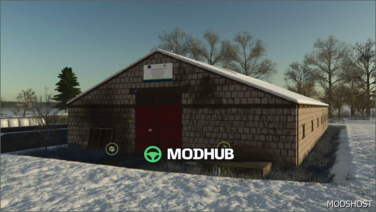 Polski Nowoczesny Obora FS25 - Stylowy i Funkcjonalny