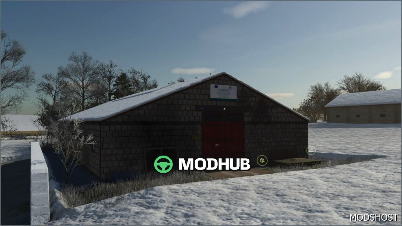 Polski Nowoczesny Obora FS25 - Stylowy i Funkcjonalny