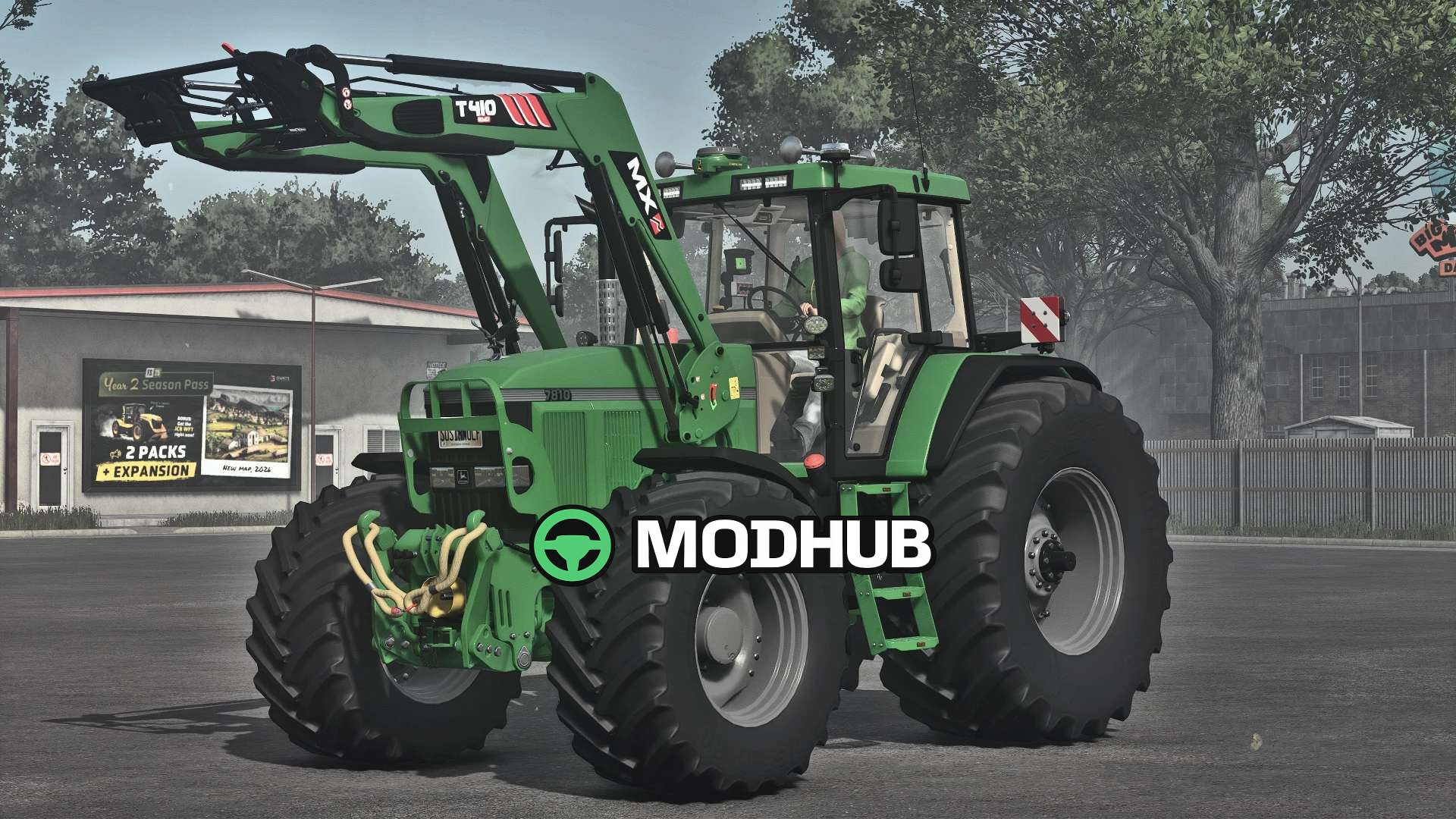 Мод на Трактори John Deere 7810 FR12 v1.5.1.0 для Фермер Симулятор 25