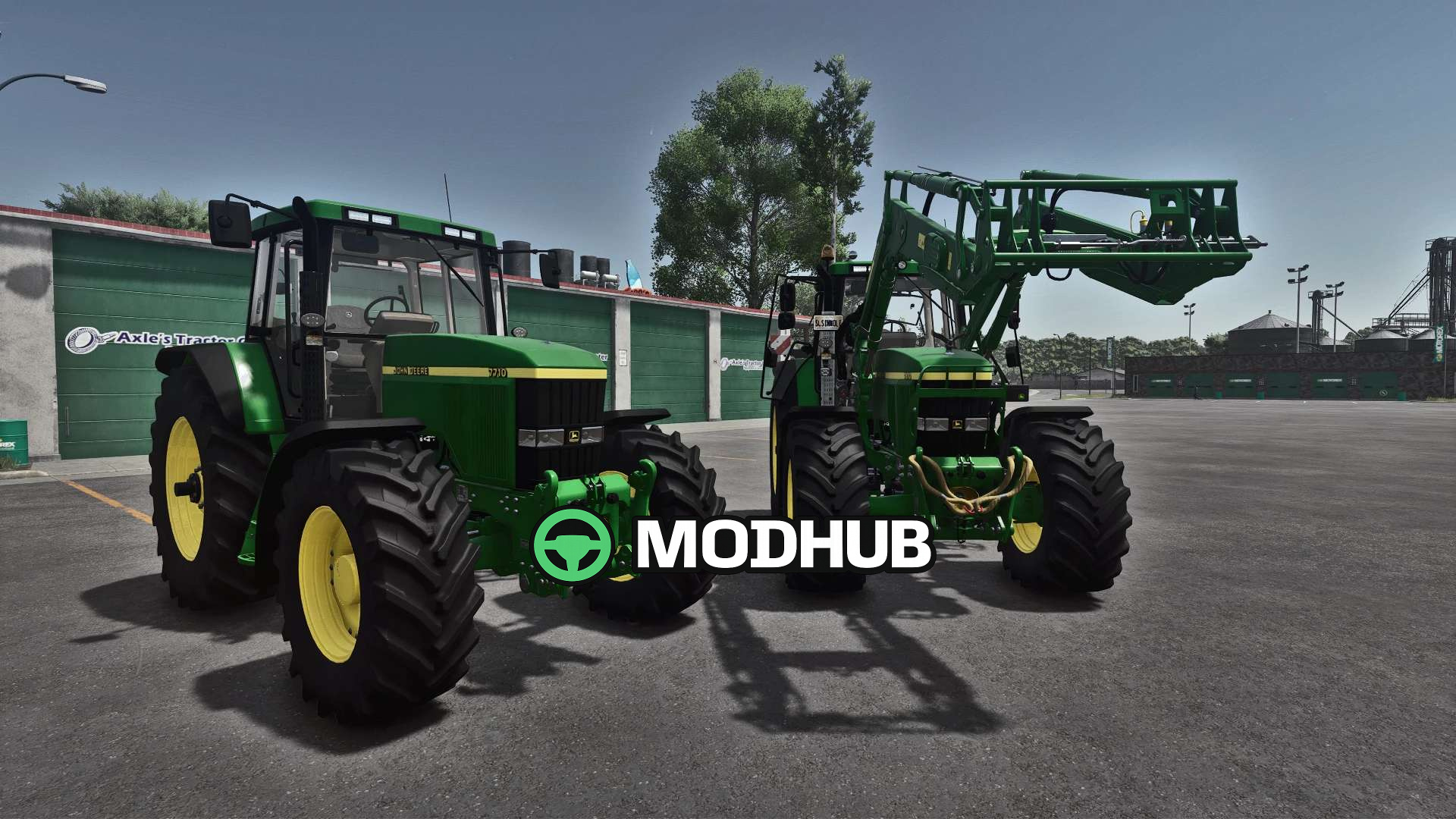 Мод на Трактори John Deere 7810 FR12 v1.5.1.0 для Фермер Симулятор 25