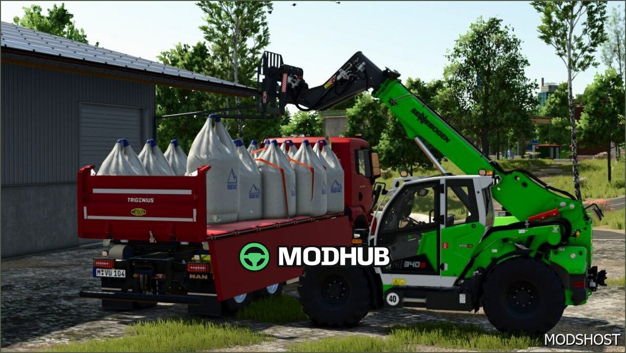 MAN TGS TG3: Leistungsstarker und vielseitiger Lkw FS25 Mod