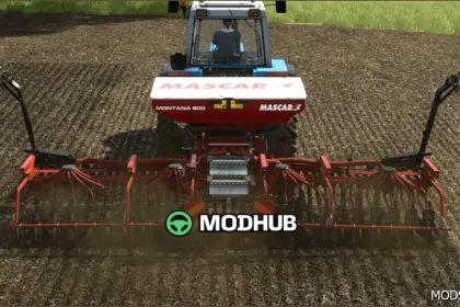 Mascar Montana 600 V1.0.1 - potężny i wydajny siewnik — 2