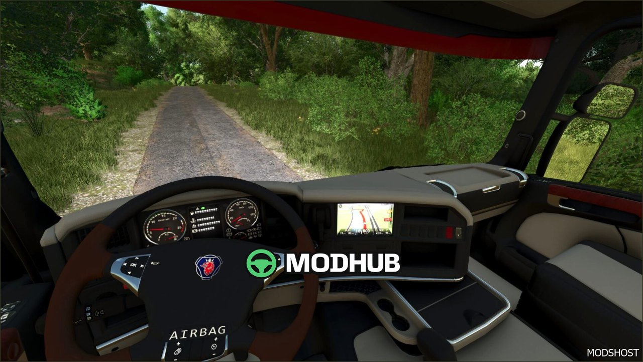 Сучасний Scania R XXL FS25 Трактор Мод
