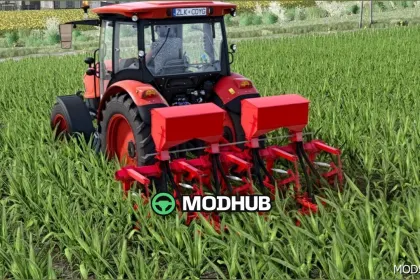 Чудовий 4-рядний прополочний агрегат TIM FS25