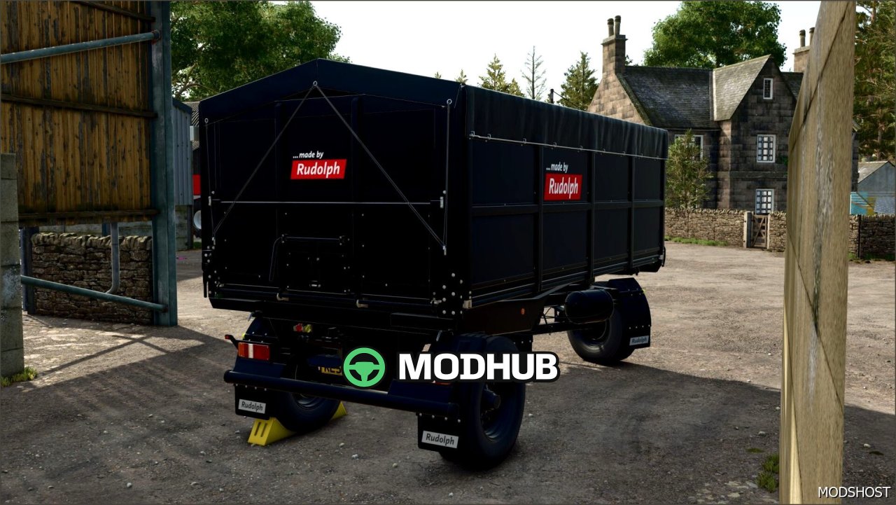 Причеп Рудольф DK280 RP Чорна Версія - Стильний та Практичний