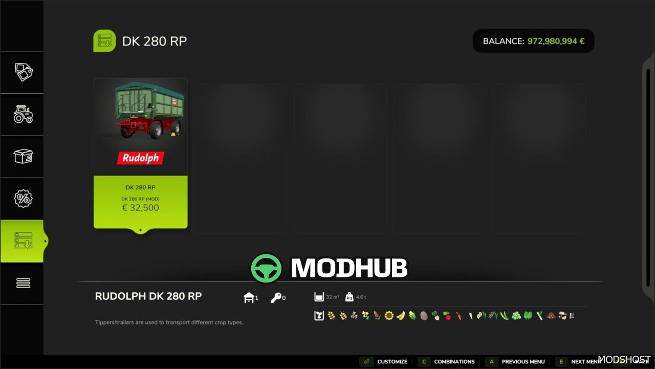 Rudolph DK280 RP Black Edition - Stilvoller und Praktischer Anhänger