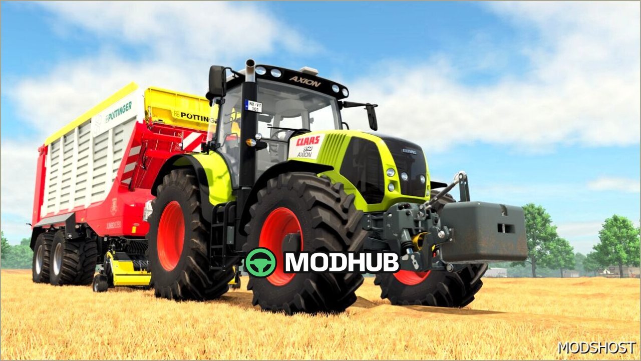 Pakiet Claas 900KG FS25: potężny i wszechstronny