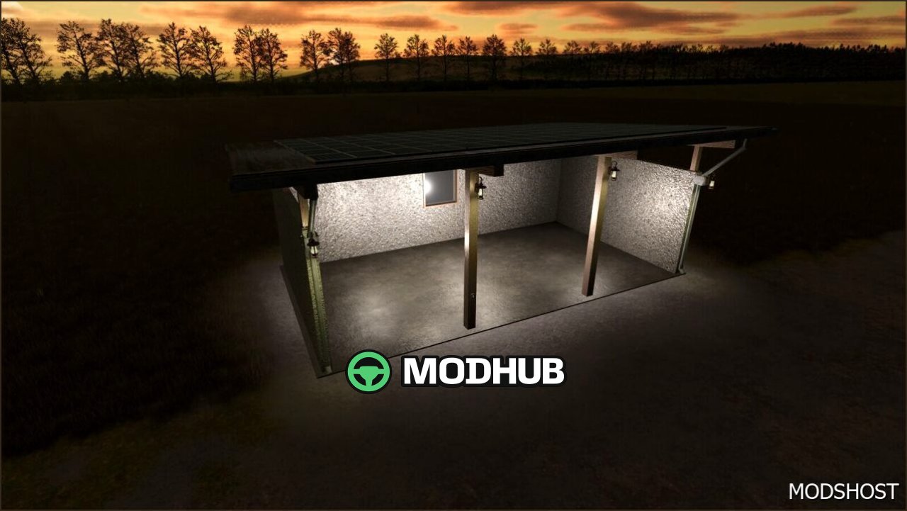 STARY Trzyprzęsłowy Shed FS25 - praktyczny i wygodny