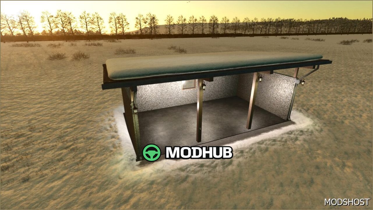 STARY Trzyprzęsłowy Shed FS25 - praktyczny i wygodny