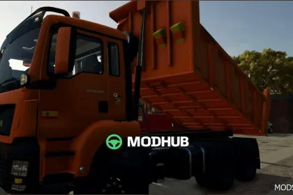 MAN TGS 6×6 V1.2 - Potężny i wszechstronny ciężarówka — 2