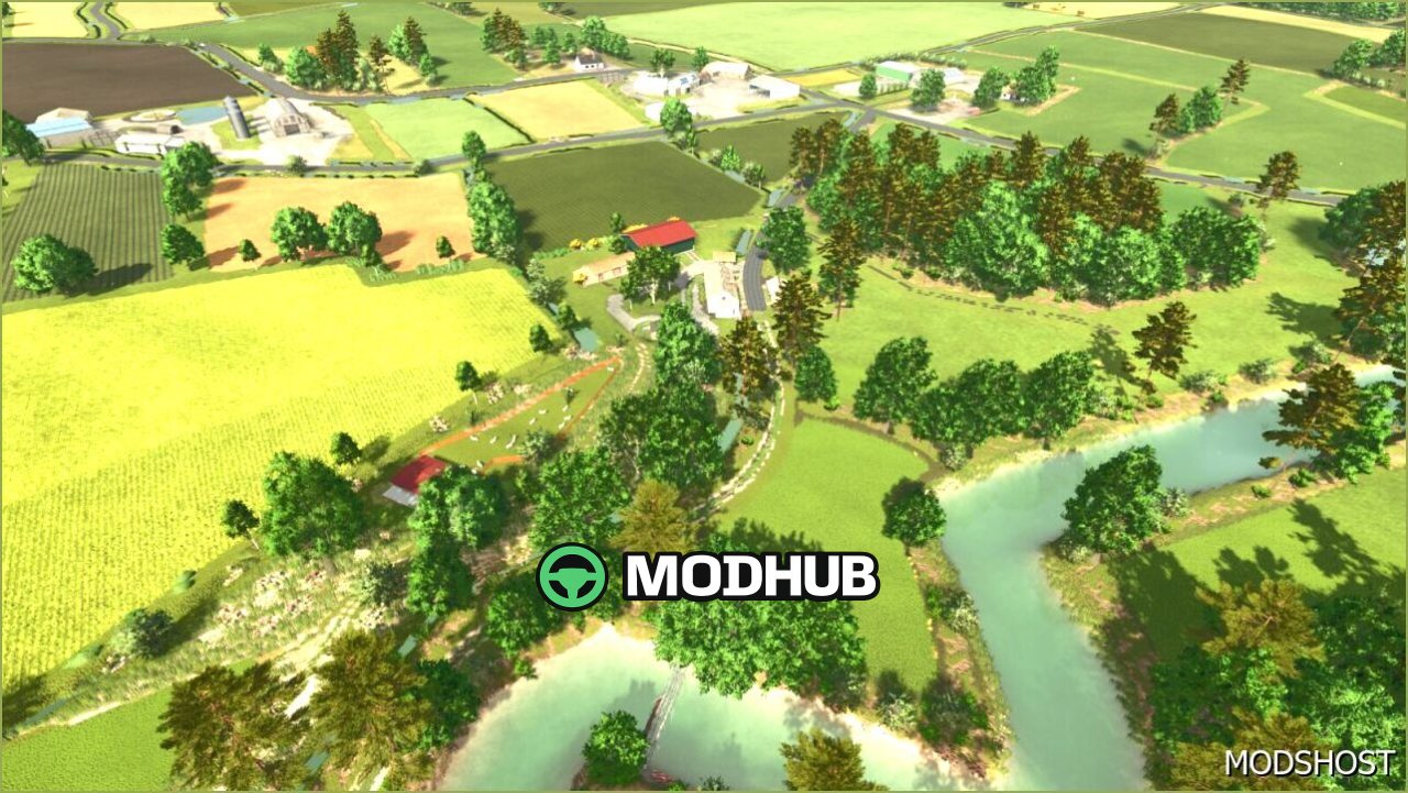 Mapa Lanrelas FS25: Urokliwa europejska przygoda