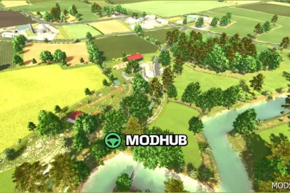 Mapa Lanrelas FS25: Urokliwa europejska przygoda — 3