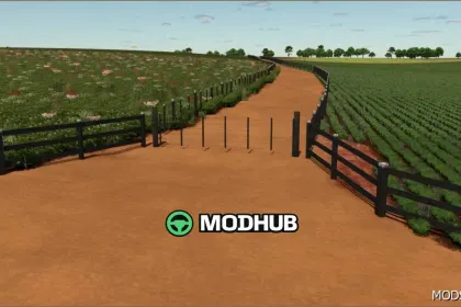 Pakiet Ogrodzeń Farmy BR FS25 - Urokliwy Mod Dekoracyjny — 5