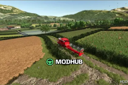 Wyspa Ebony FS25: Czarująca Mapa Europejska — 3