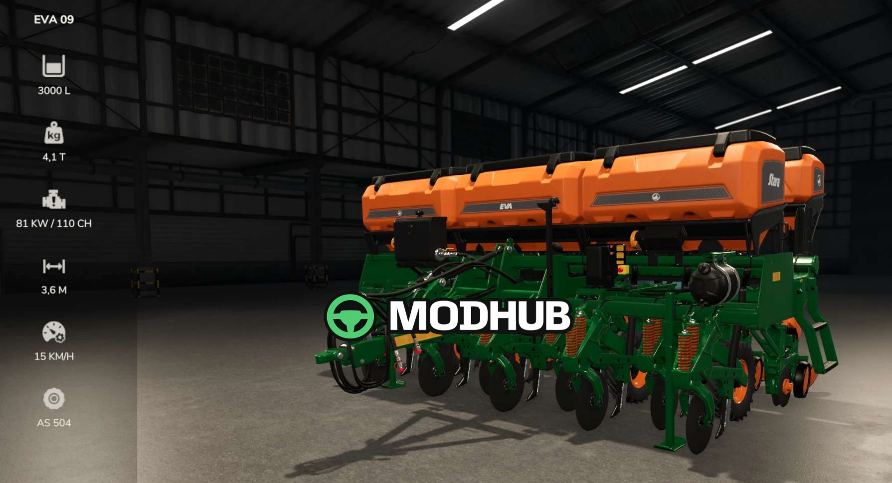 Мод на Сівалки Stara EVA09 rice для Фермер Симулятор 25 - Screenshots