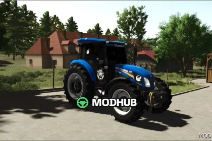 Mod Traktora NEW Holland TD Series FS25 - Potężny i Niezawodny
