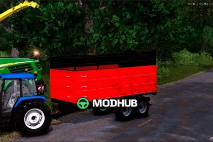 Mod Przyczepy Herculano 14 FS25: Solidny i Wydajny
