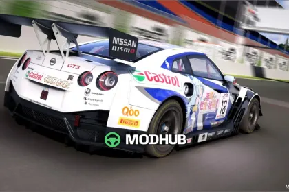 Nissan GTR (R35) GT3 2018 - Вражаючий автомобіль для GTA 5