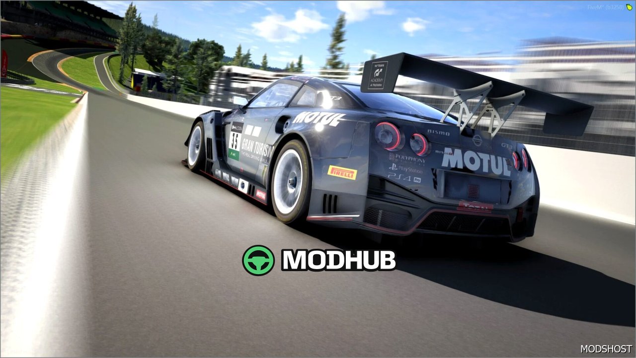 Nissan GTR (R35) GT3 2018 - Вражаючий автомобіль для GTA 5