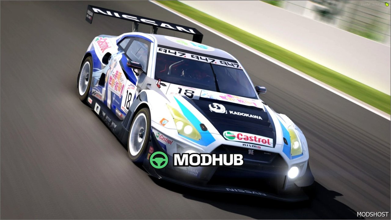 Nissan GTR (R35) GT3 2018 - Вражаючий автомобіль для GTA 5