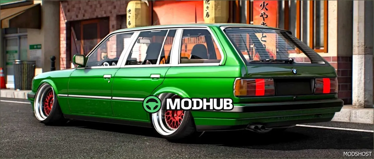 BMW E30 Touring Stanced 5 Місць - Іконічний та Спортивний