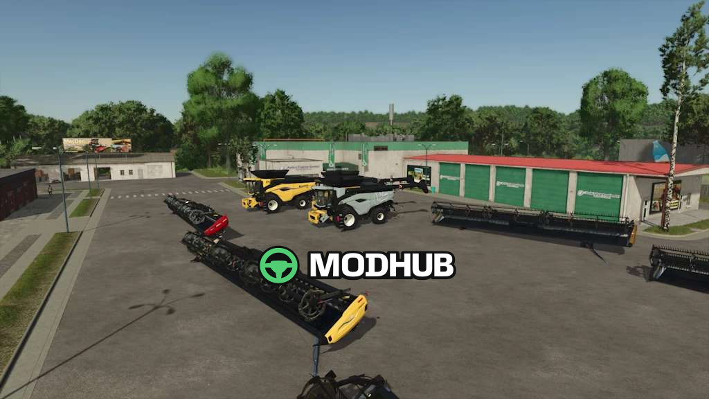 Mod na Kombajny New Holland CR11 v3000 dla Farming Simulator 25