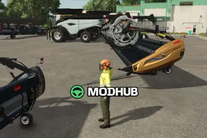 Мод на Комбайни New Holland CR11 v3.0.0.0 для Фермер Симулятор 25 — 3