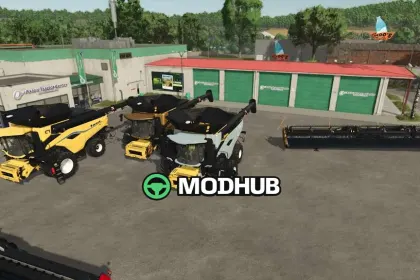 Мод на Комбайни New Holland CR11 v3.0.0.0 для Фермер Симулятор 25 — 4