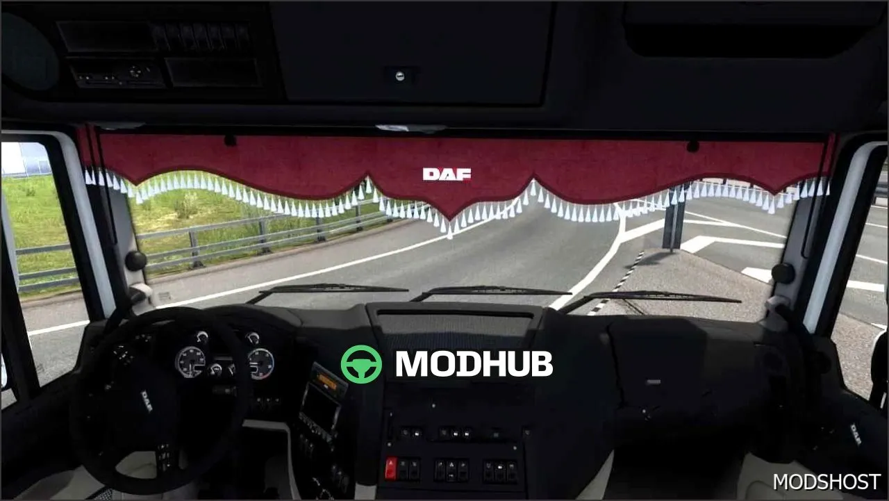 Анімовані ламбрекени DAF 105 - стильний мод