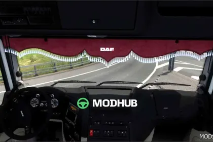 Animierte DAF 105 Lambrequins - stilvolles Mod