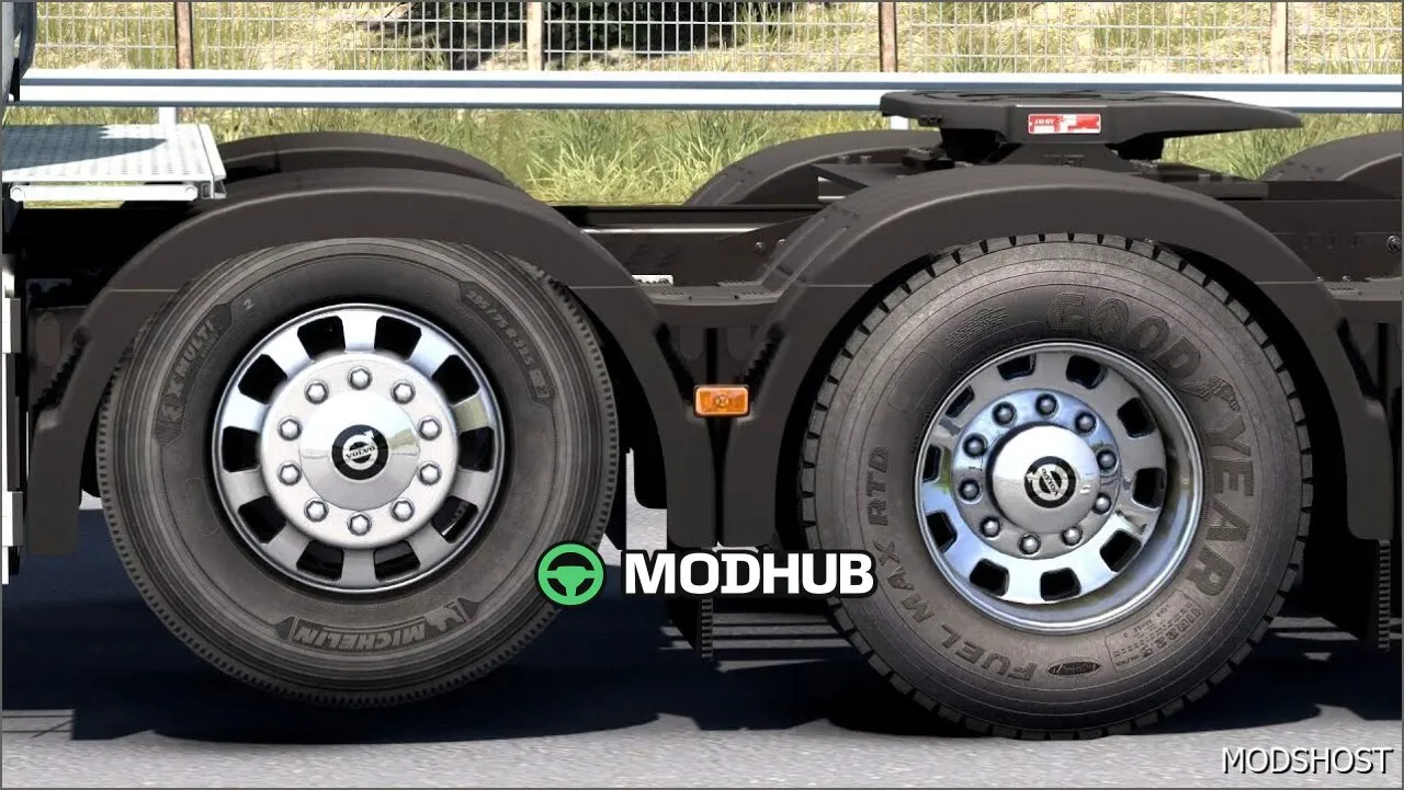 Пакет коліс та шин ATS 1.50-1.58 - вражаюча деталь