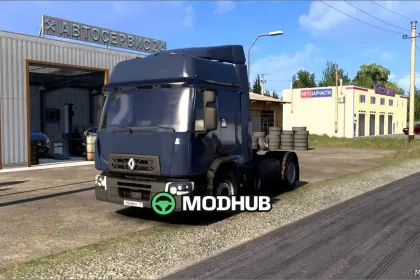 Renault D Wide 1.58 - leistungsstarker und stilvoller Mod