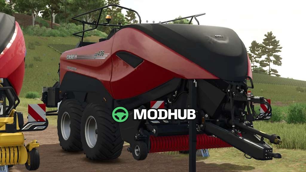 Мод на Прес-підбирачі тюкові CNH Square Balers Pack Rust Edition v1.4.0.0 для Фермер Симулятор 25