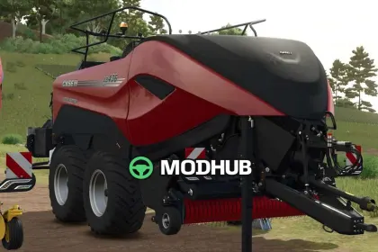 Мод на Прес-підбирачі тюкові CNH Square Balers Pack Rust Edition v1.4.0.0 для Фермер Симулятор 25