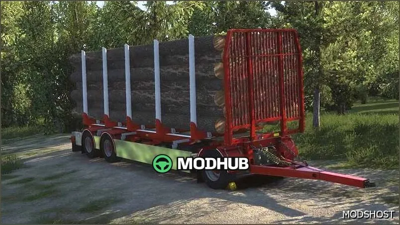 Тандемний причіп для лісоматеріалів 1.58 - вражаючий мод