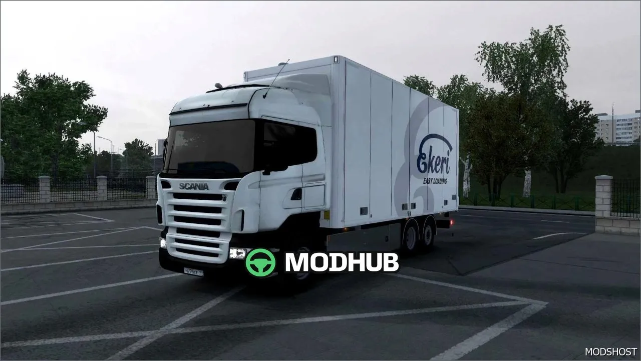 Додаток жорсткого шасі для Scania RJL 1.58 – унікальний мод