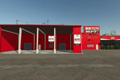 Чудовий мод на Brico Dépôt для Farming Simulator 25