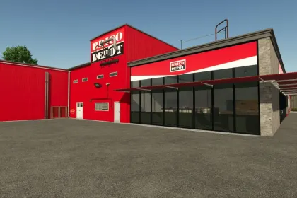 Чудовий мод на Brico Dépôt для Farming Simulator 25