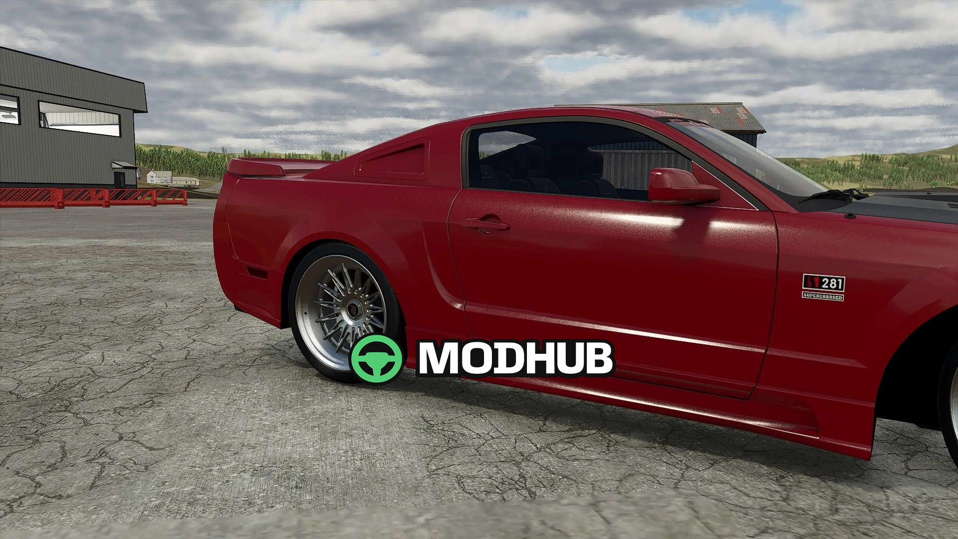 Мод на Автомобілі 2006 Ford Saleen 550 Mustang v1.0.0.0 для Фермер Симулятор 25