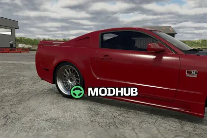 Мод на Автомобілі 2006 Ford Saleen 550 Mustang v1.0.0.0 для Фермер Симулятор 25 — 2