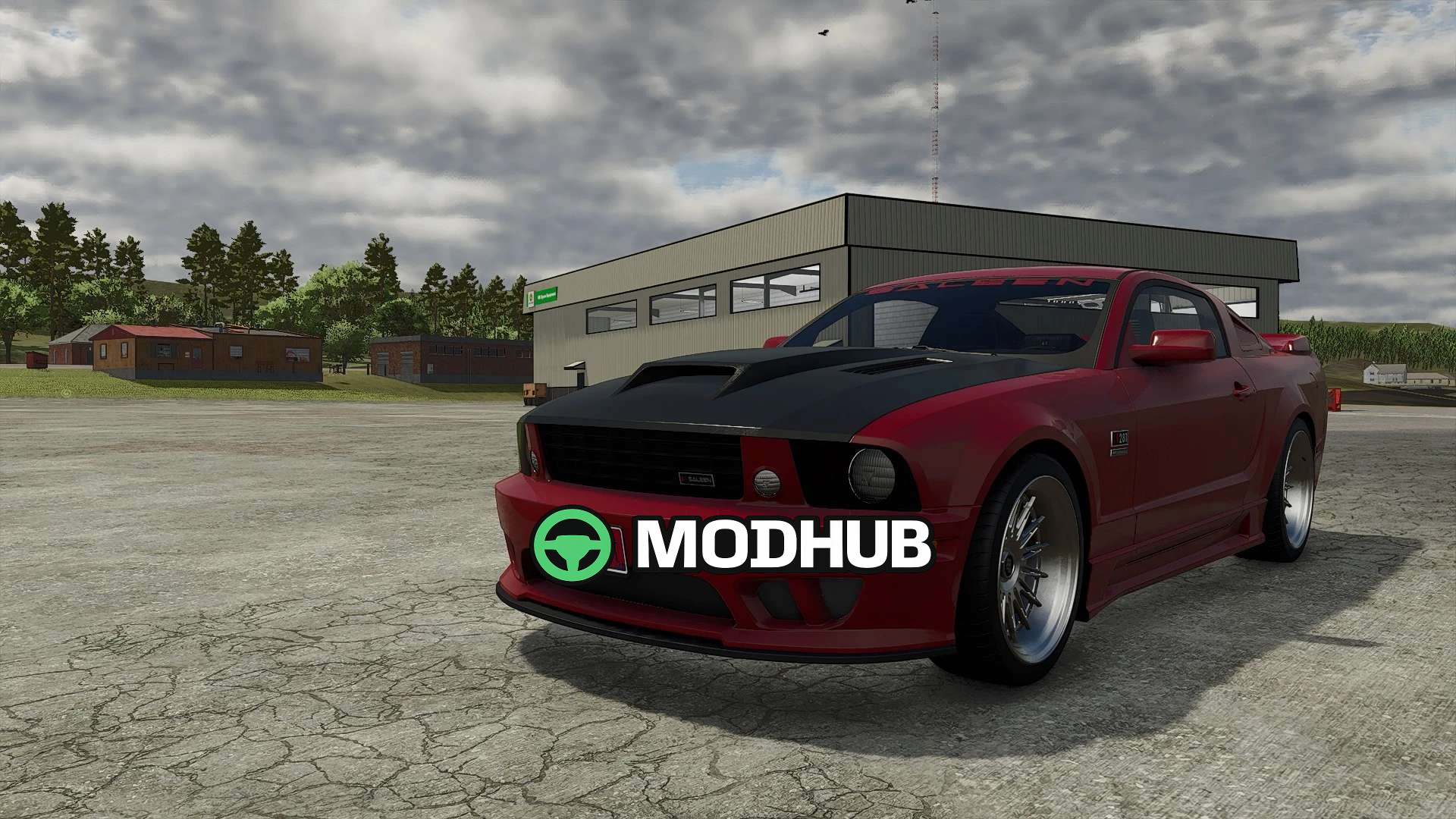 Мод на Автомобілі 2006 Ford Saleen 550 Mustang v1.0.0.0 для Фермер Симулятор 25