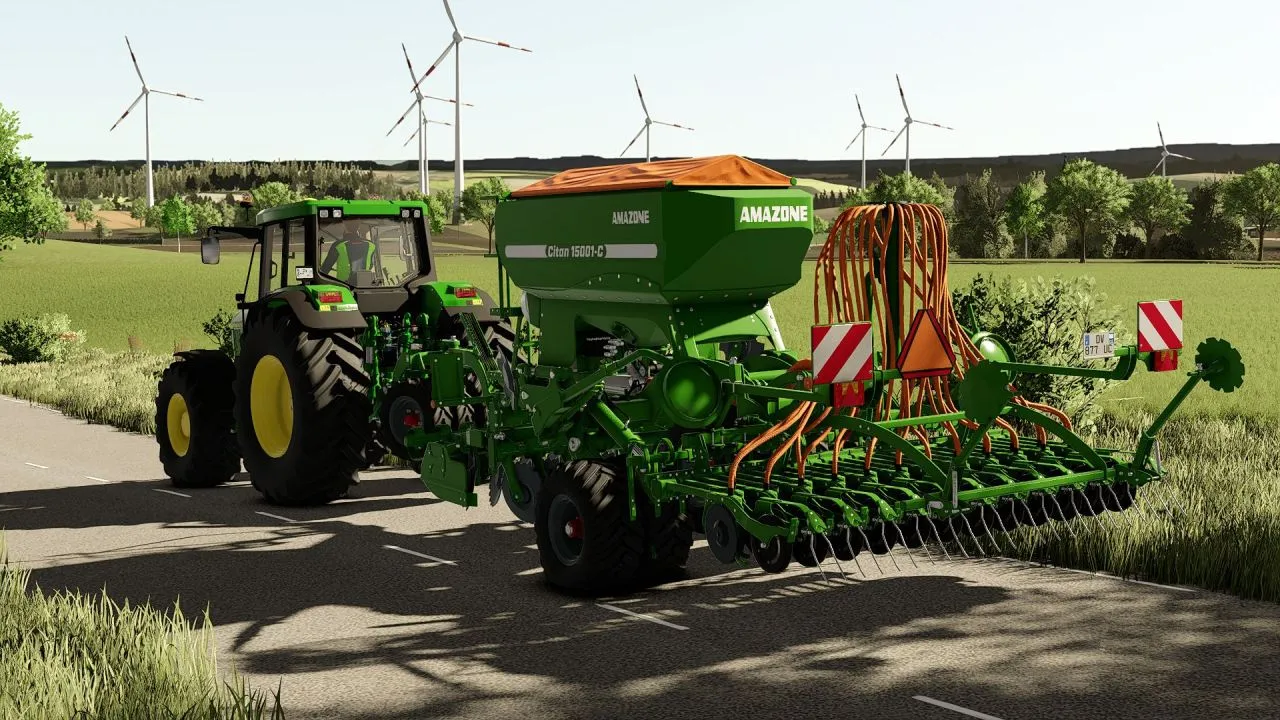 Чудовий Мод на Amazone 5003-2CC для Farming Simulator 25