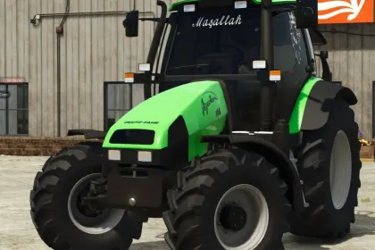 Потужний Мод на Deutz Fahr Agrotron MK3 Edit для FS25